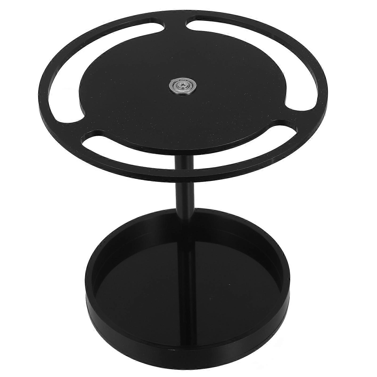 Sunglasses Display Stand for Storage 4Pcs Acrylic Rotatable Black Rack