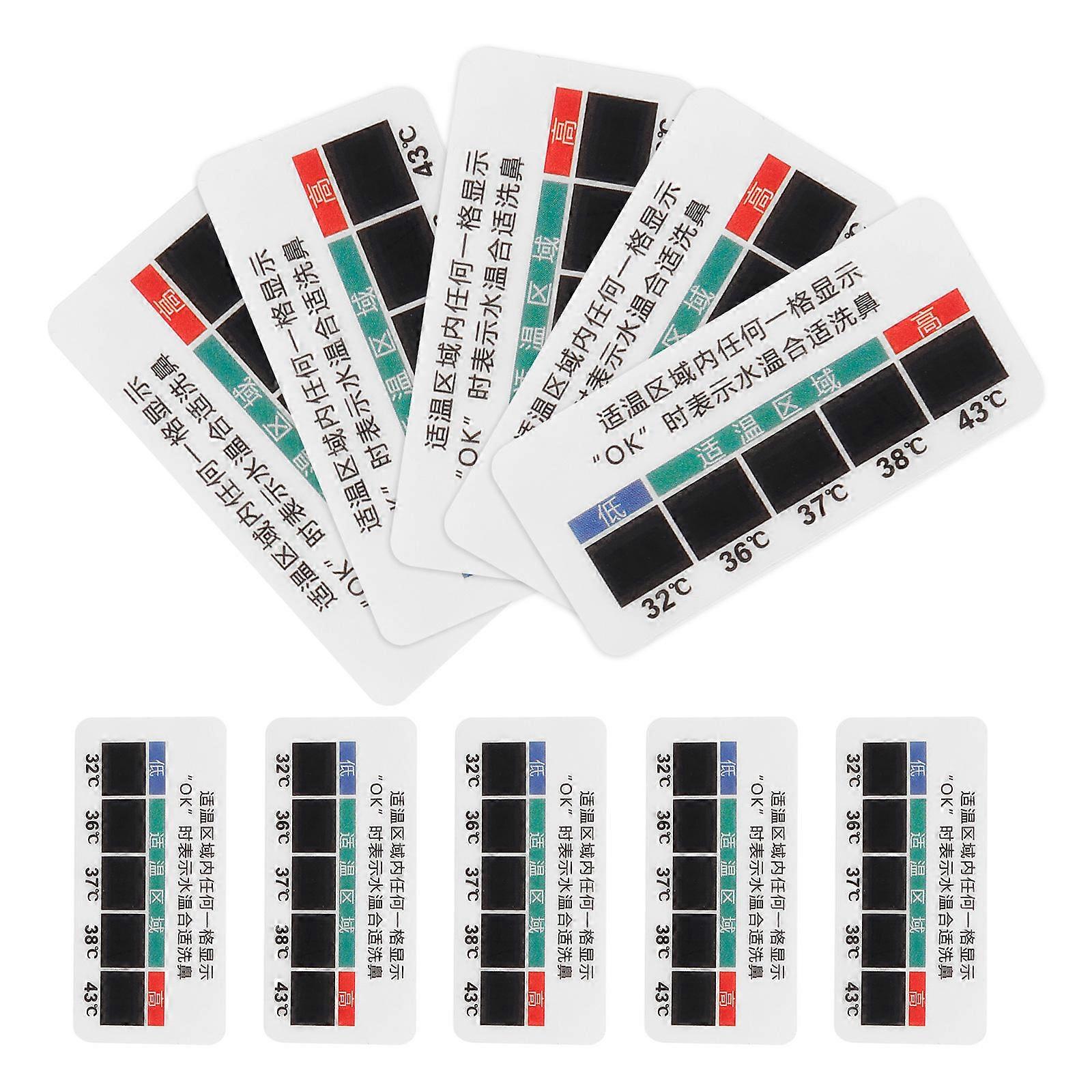 Temperature Strips for 30Pcs Nose Solution Temperature Measurement Strips