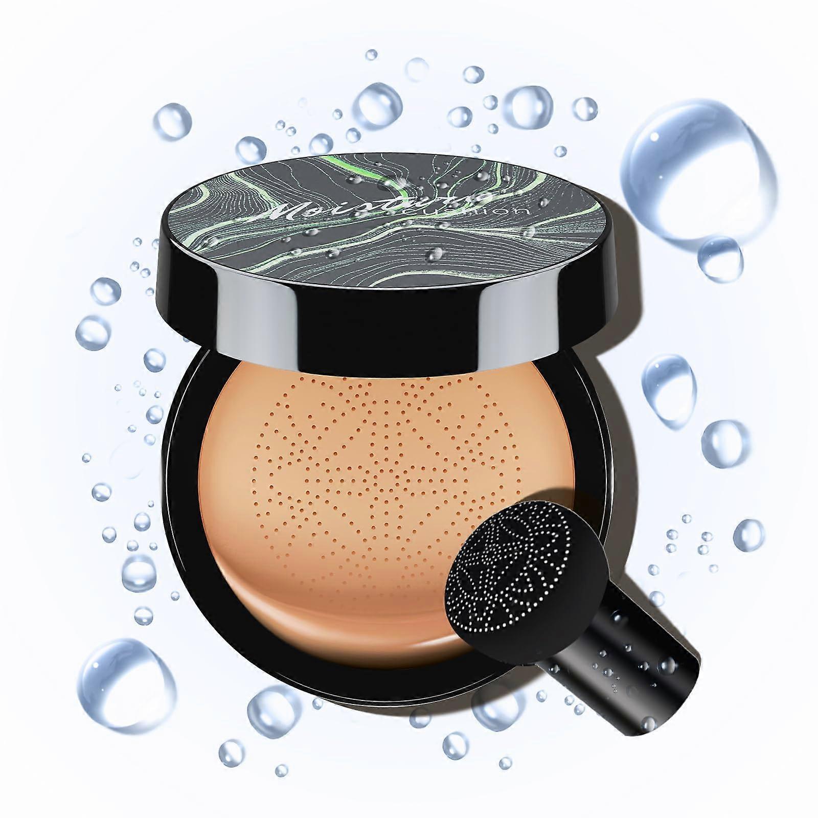 Mushroom Head Air Cushion CC Cream Waterproof Full Coverage Foundation for All Skin Types MediumDeep