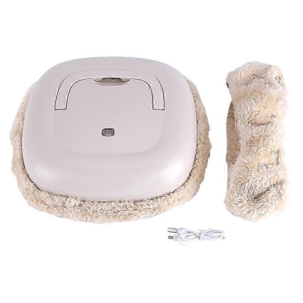 Multi-function USB Rechargeable Smart Cleaning Machine Household Floor Sweeping Mop Robot Beige