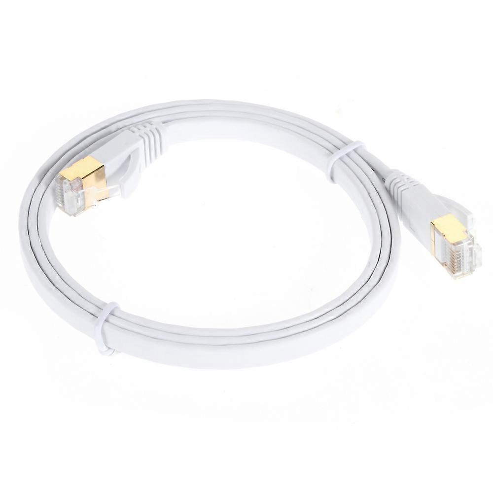 1M CAT-7 10 Gigabit Ethernet Flat Patch Cable