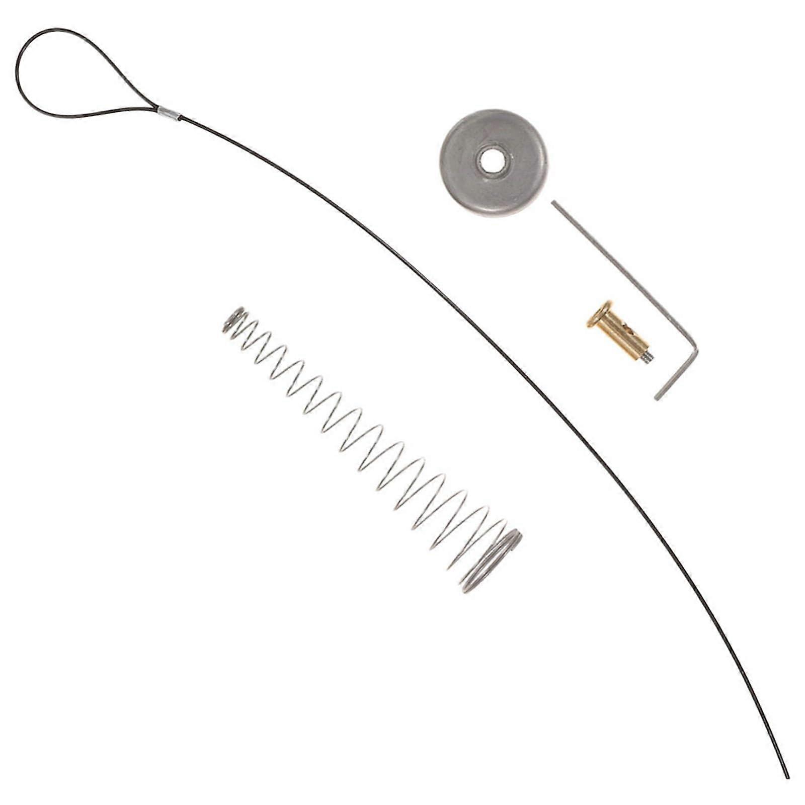 Gate Latch Cable Pull 6pcs Adjustable TwoSided Fence Gate Opener Accessories with Hardware