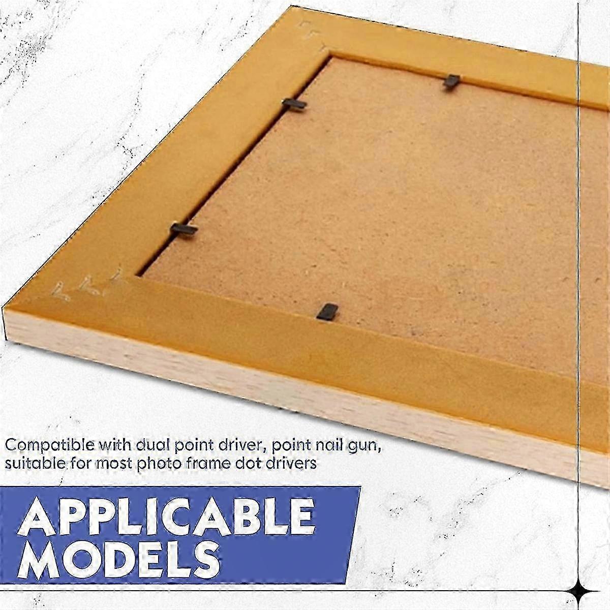 Universal Picture Frame Inserts, 750PCS Flexible Points for Framing Projects