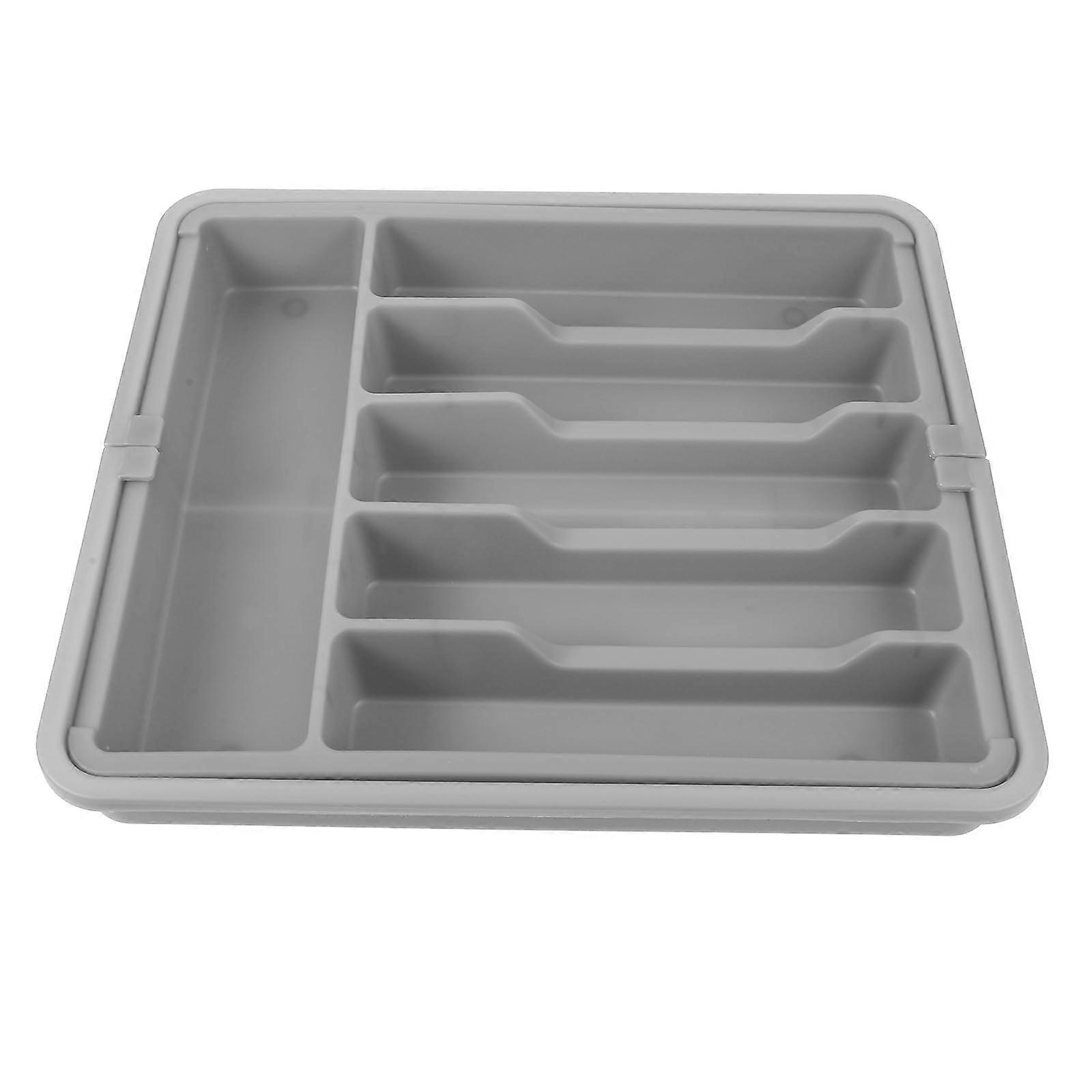 Kitchen Drawer Organizer Expandable Cutlery Tray with MultiCompartment SpaceSaving Design