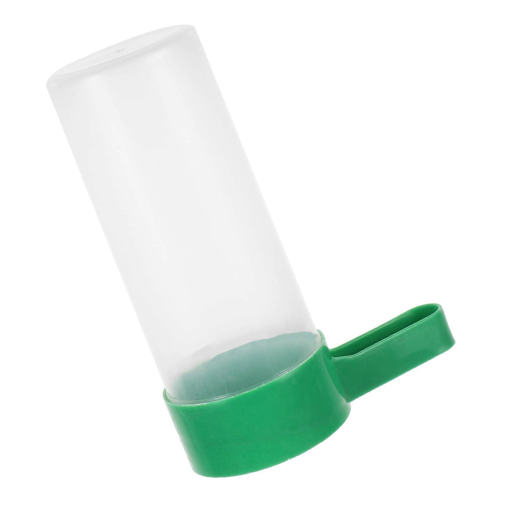 Automatic Chicken Feeder Poultry Feeding Trough Easy Fill Outdoor Reusable MultiBird Design