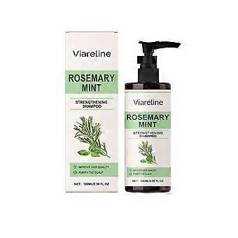 Rosmarin- og mynteshampoo er mild og fugtgivende, forbedrer tørhed og krus og efterlader håret glat og skinnende.