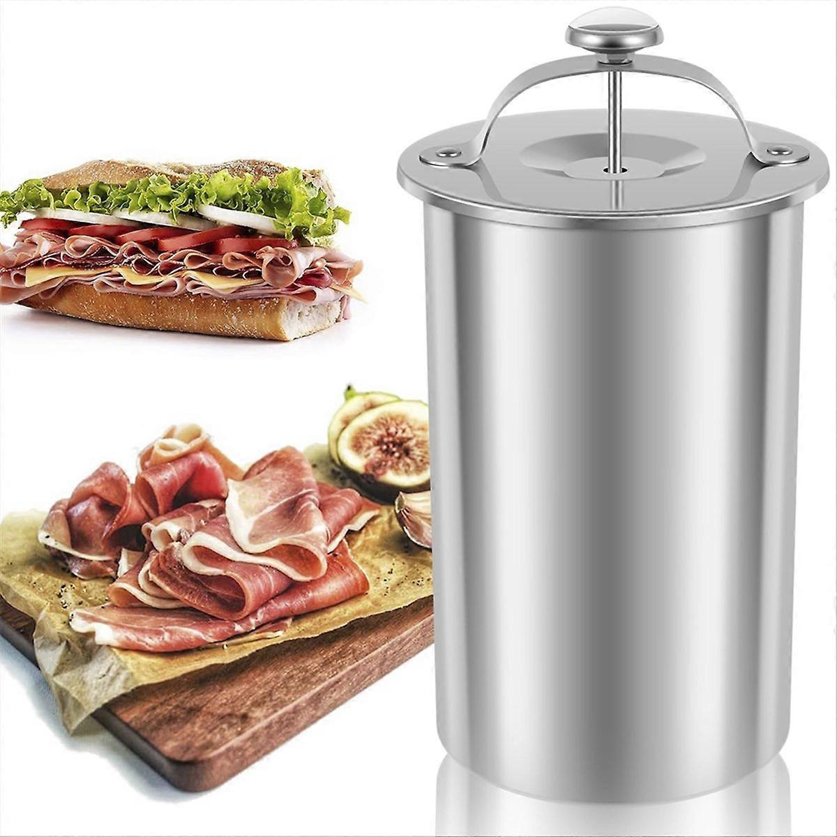 Meat Cooker Round Shape Homemade Meat Marker Machine