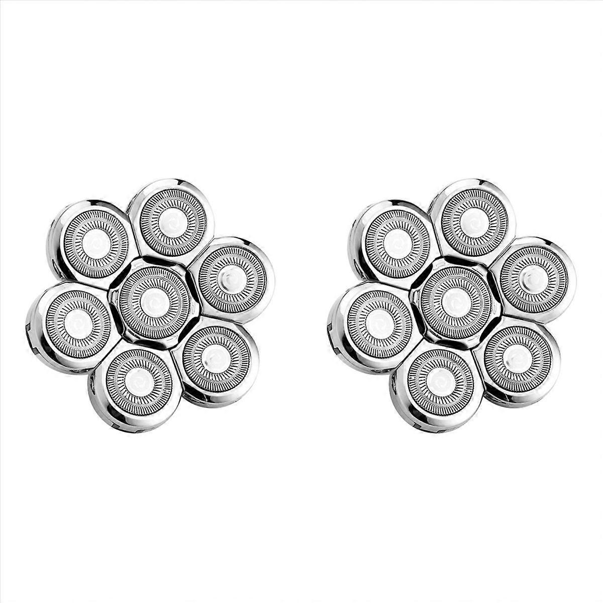 7D Electric Shaver Replacement Head Floating Beard Shaver Blade Head