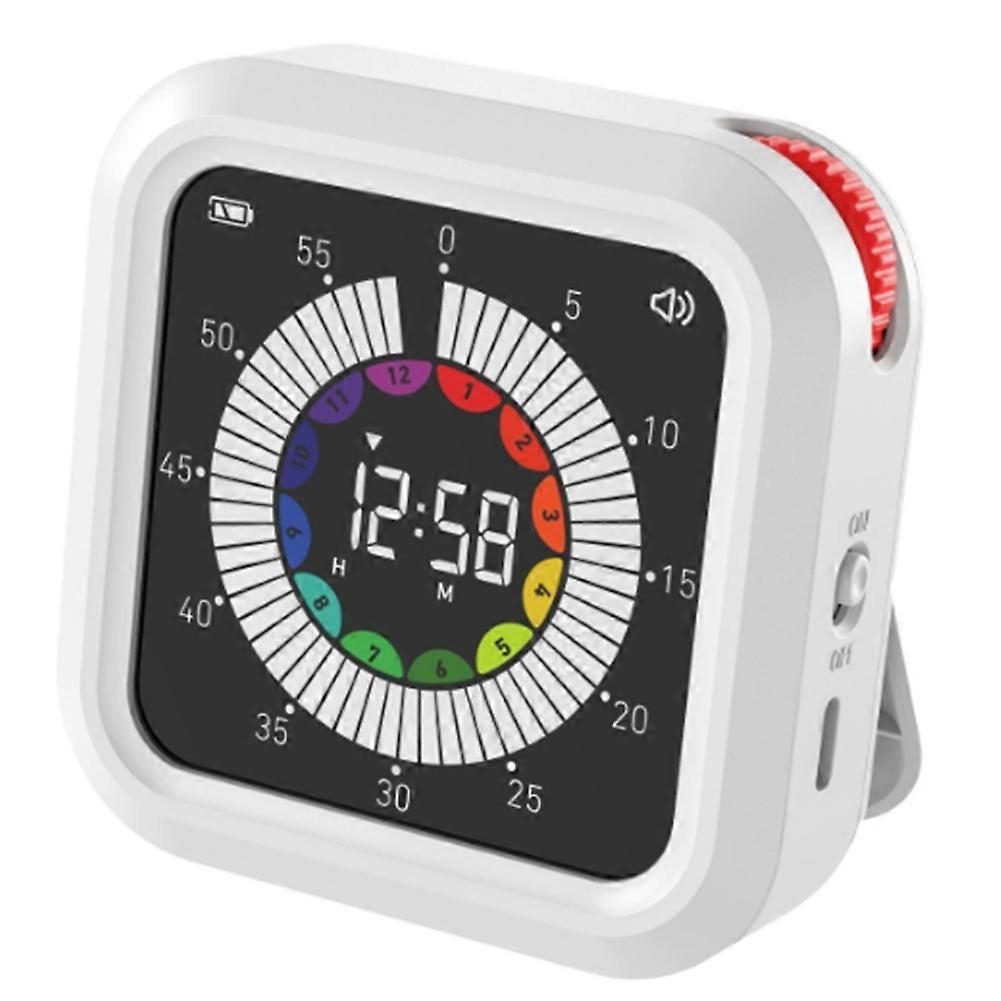  Visual Timer for Student Learning Self-Discipline Time Management, Kitchen Baking Fitness Timer A