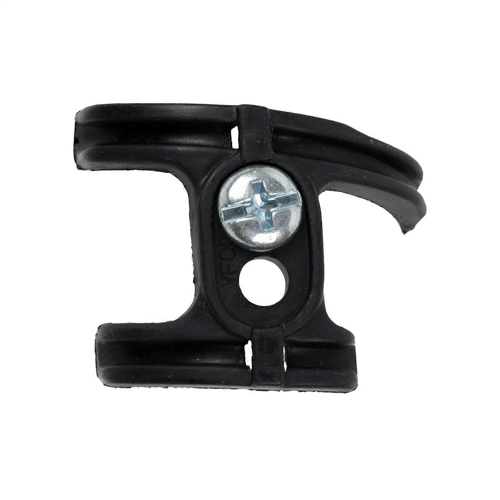 Bike Cable Guide Bottom Bracket with Screws for Stable Shifting and Tangle Routing