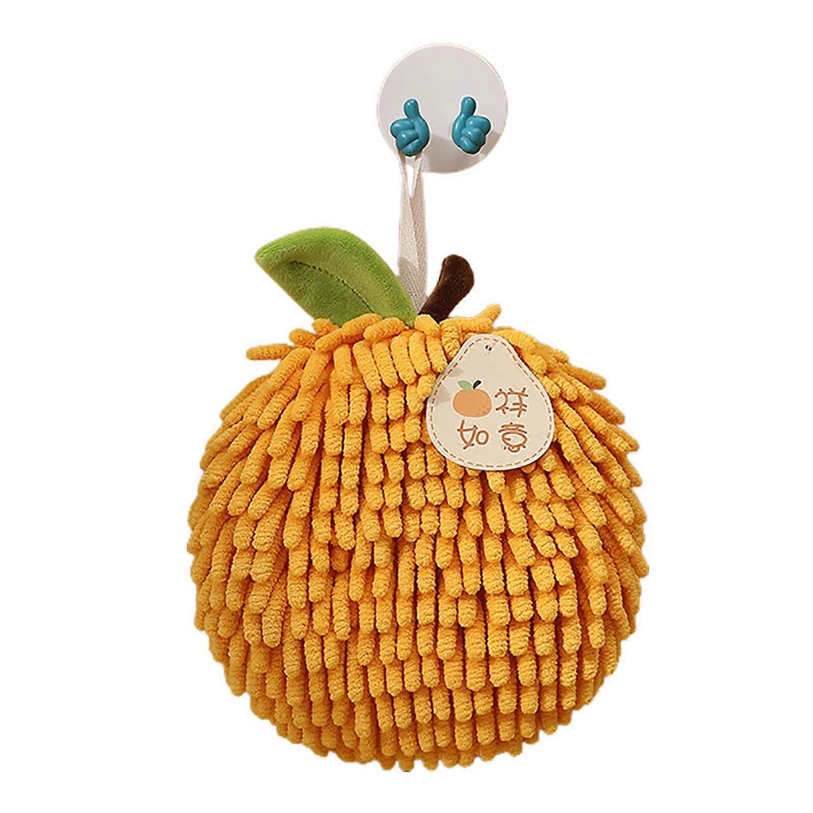 Hand Towel with Hanging Loop Soft Absorbent Quick Drying Fabric for Kitchen and Bathroom