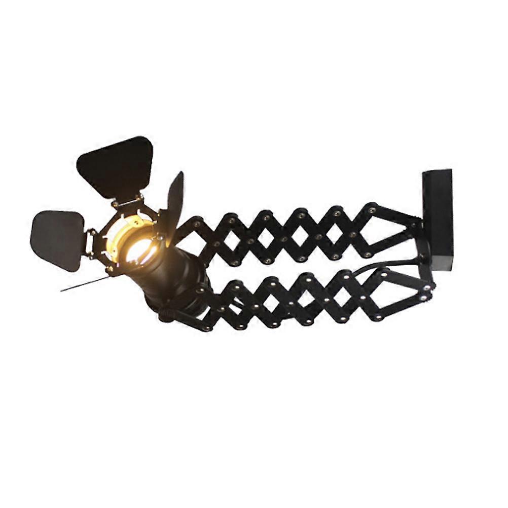 Durable LED Store Spotlight Black Adjustable Up and Down 2Pcs Warm Light