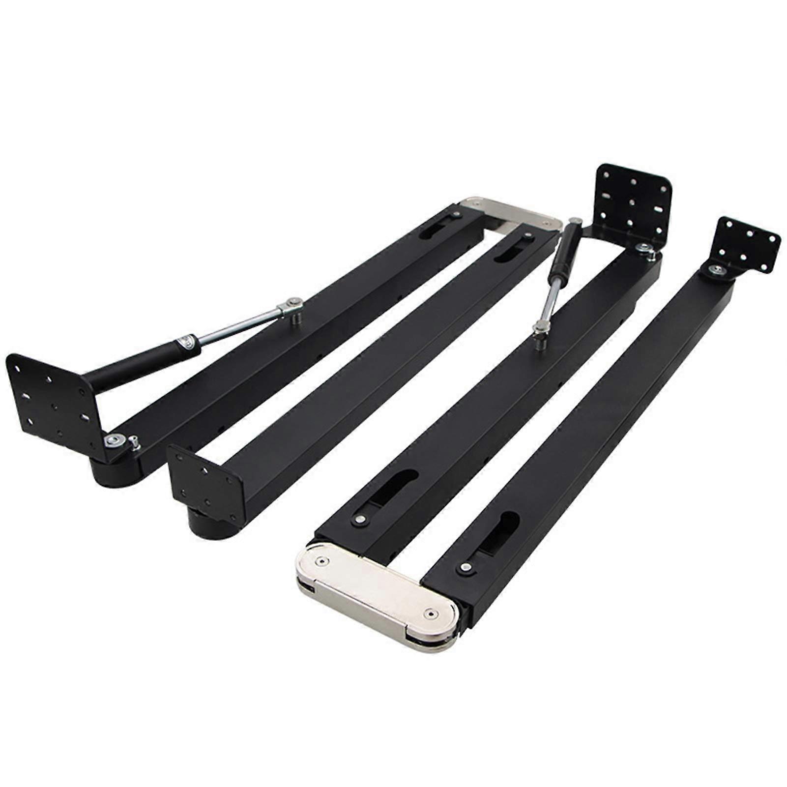 Folding Table Hinges Hidden Desk Hinges Kit SpaceSaving Concealed Drop Down Counter Hardware