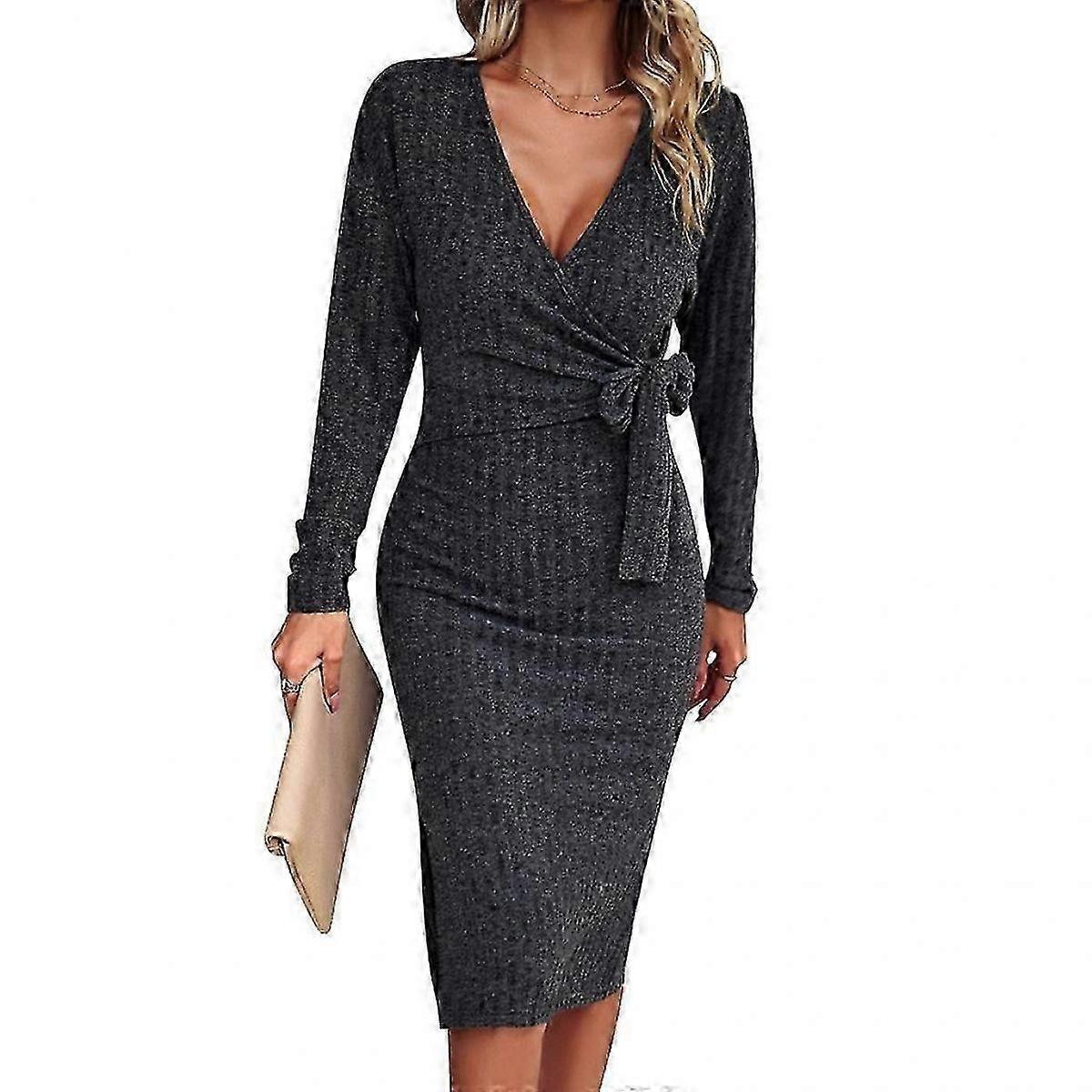 Women's V-Neck Dress