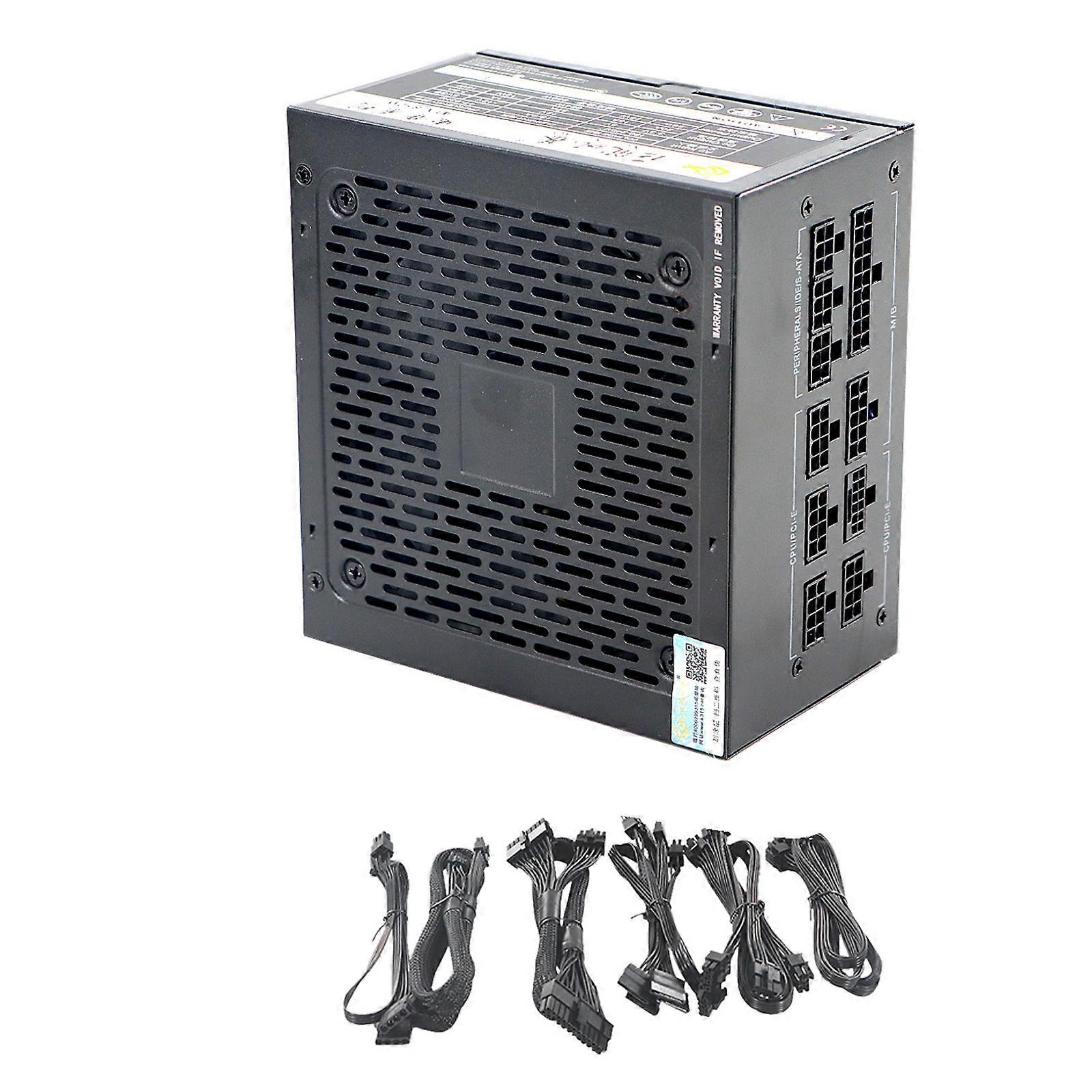 High Efficiency 500W Power Supply Active PFC Full Full Module Design For Computers Multicolor