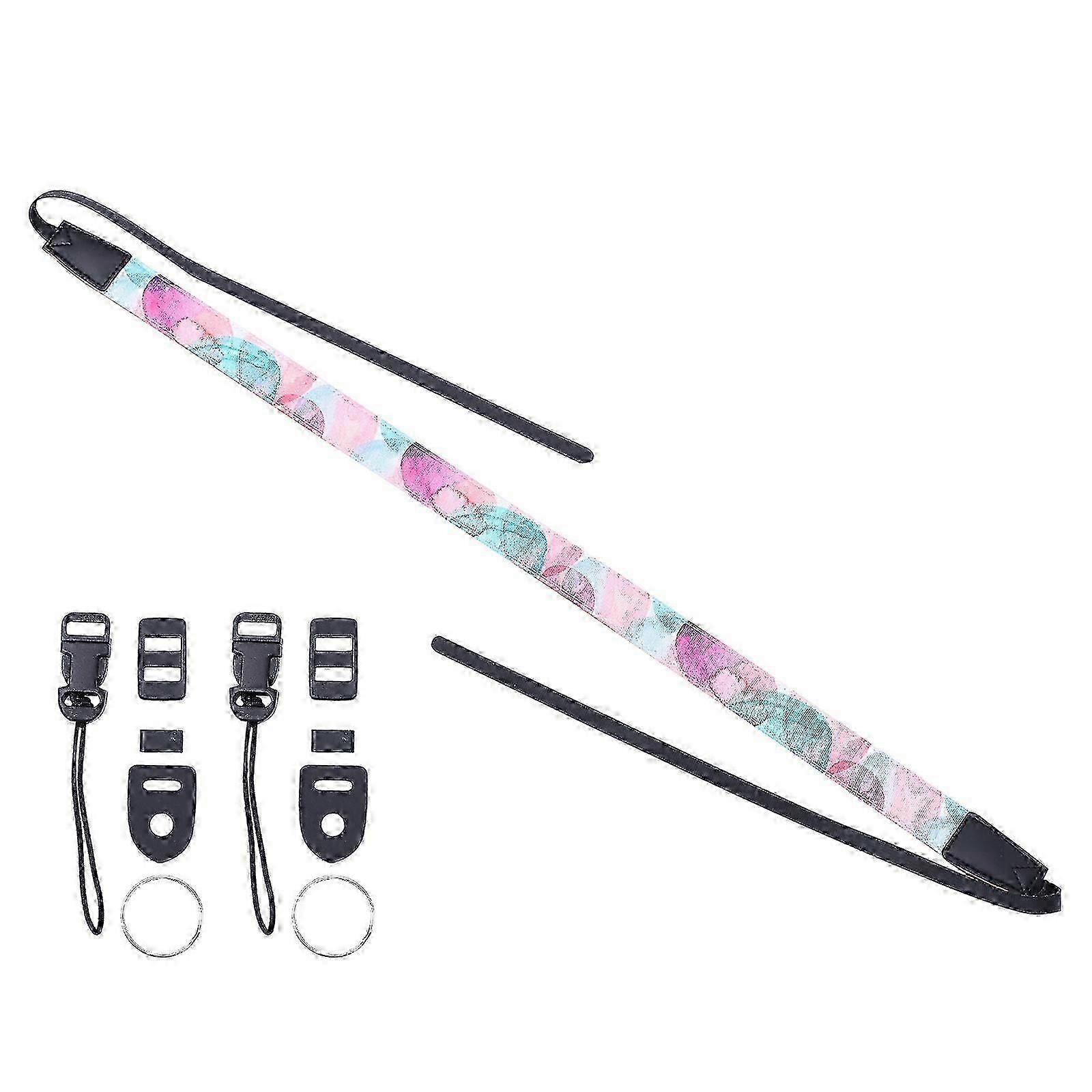 Travel Camera Strap Silver 140x3cm Simple Installation Sewing Process 1Set