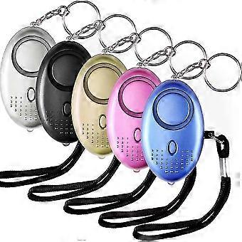 5 Pack 140db Personal Security Alarm Keychain With Led Light,personal Alarm