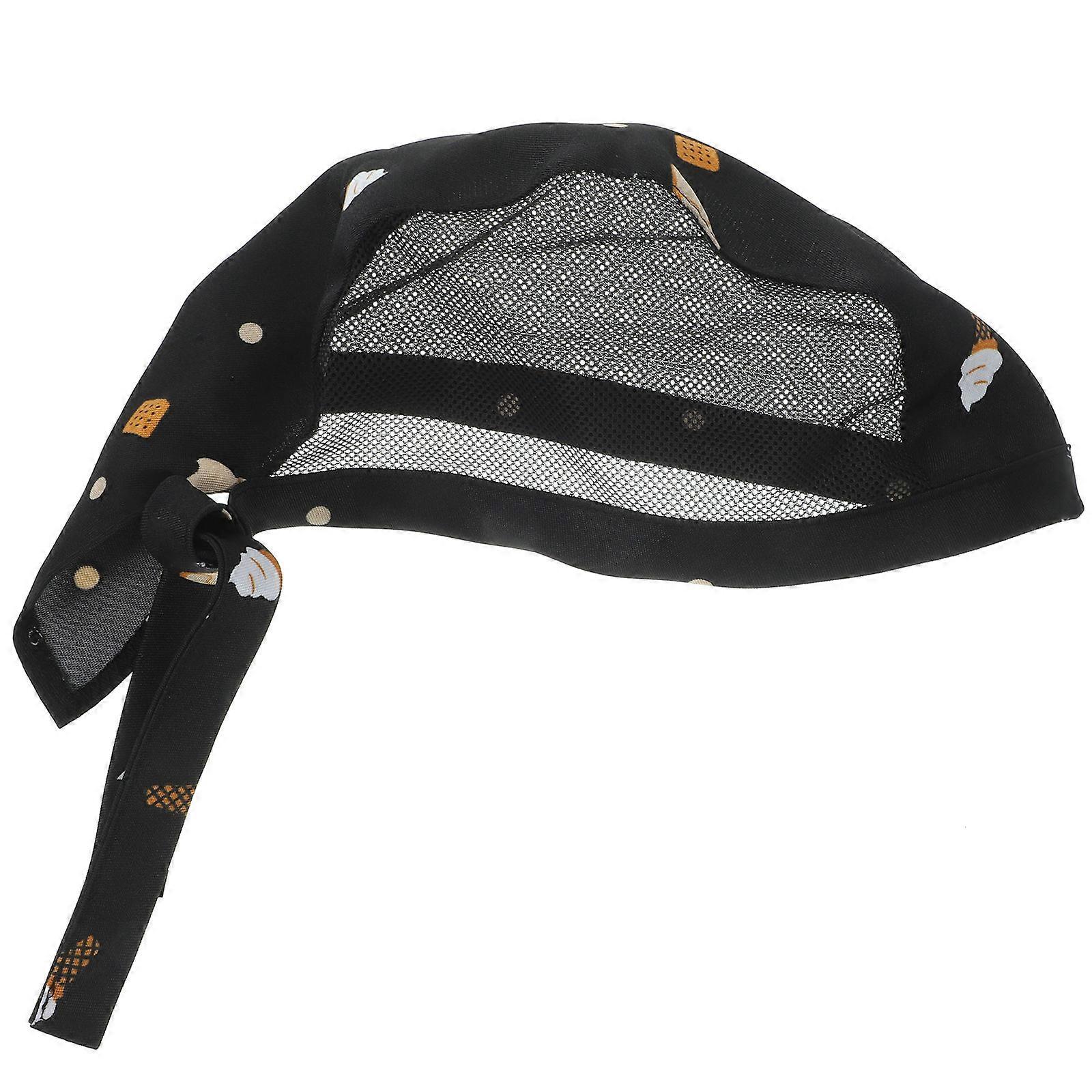 Kitchen Cap Adjustable Breathable Working Chef Hat with 1Pcs for Decoration