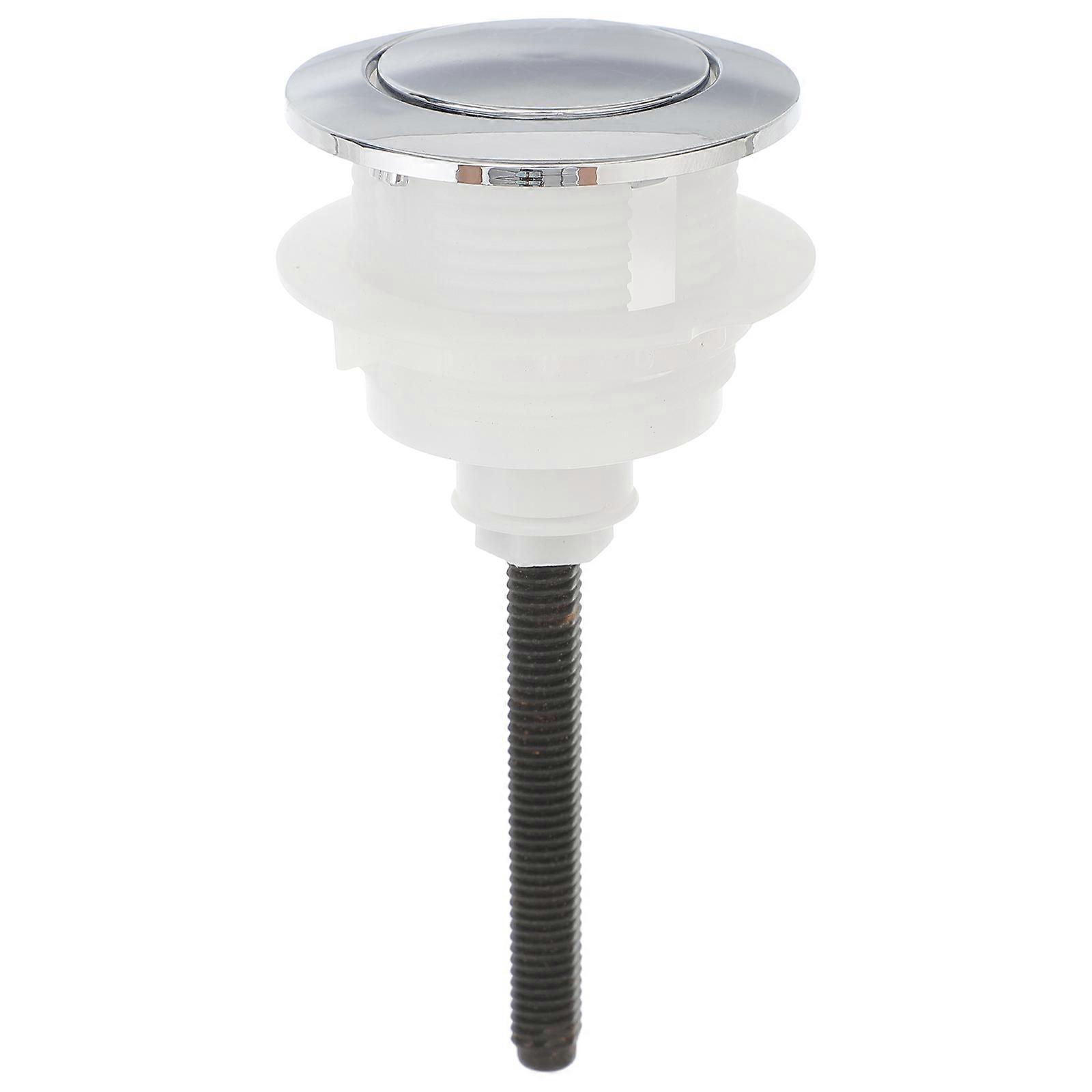 Toilet Push Button Single Function for Flushing Toilet Tank Replacement