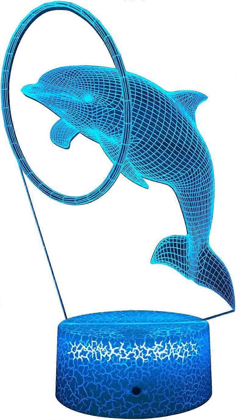 3D Night Lamp, 7 Colors Changing Night Light with Timer& Smart Touch & Remote Control