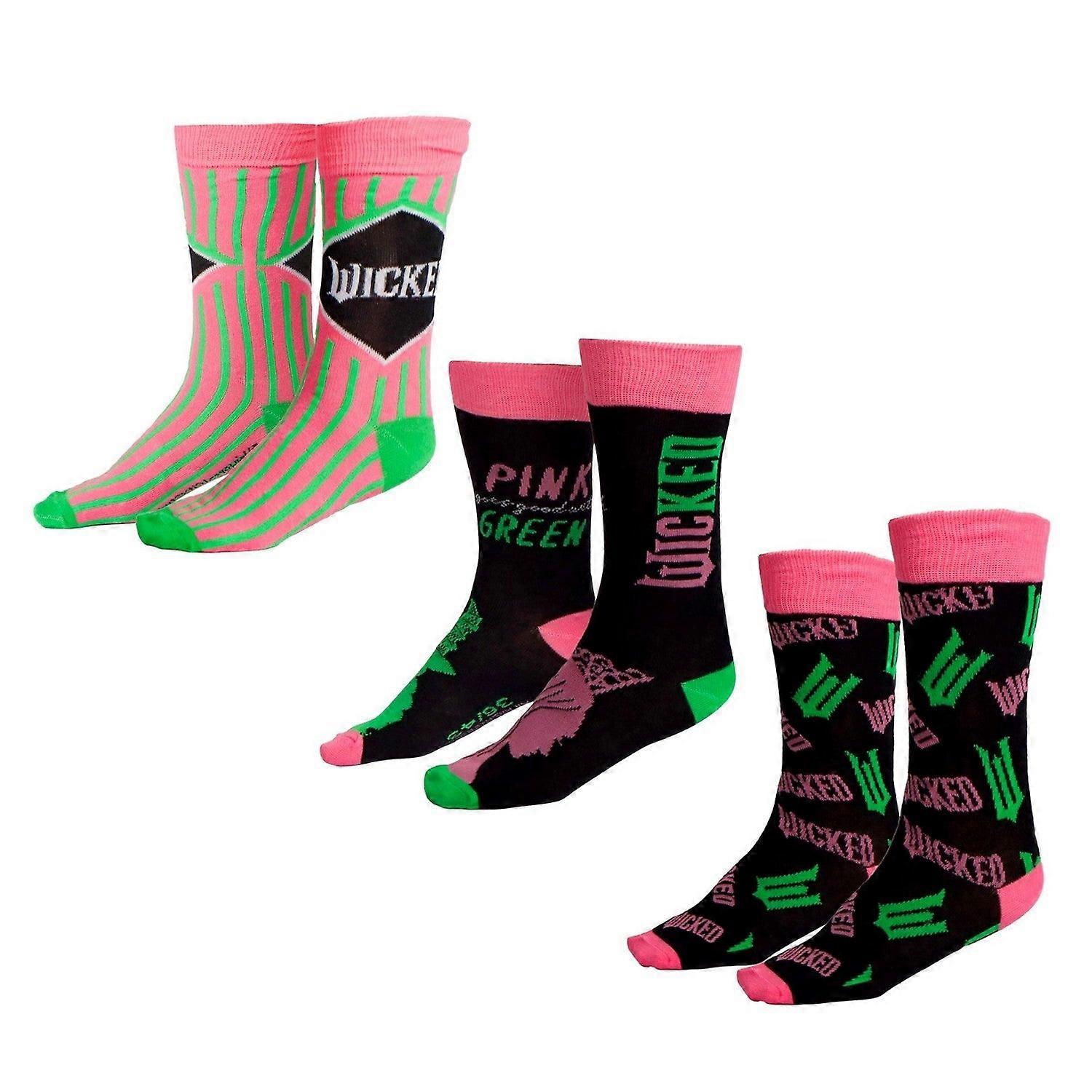 Wicked 3 Pieces Socks Orange Set 2900003051 | Acotis