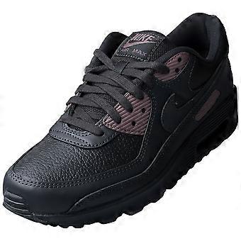 Nike Air Max 90 Premium Mens Classic Trainers in Tattoo Black
