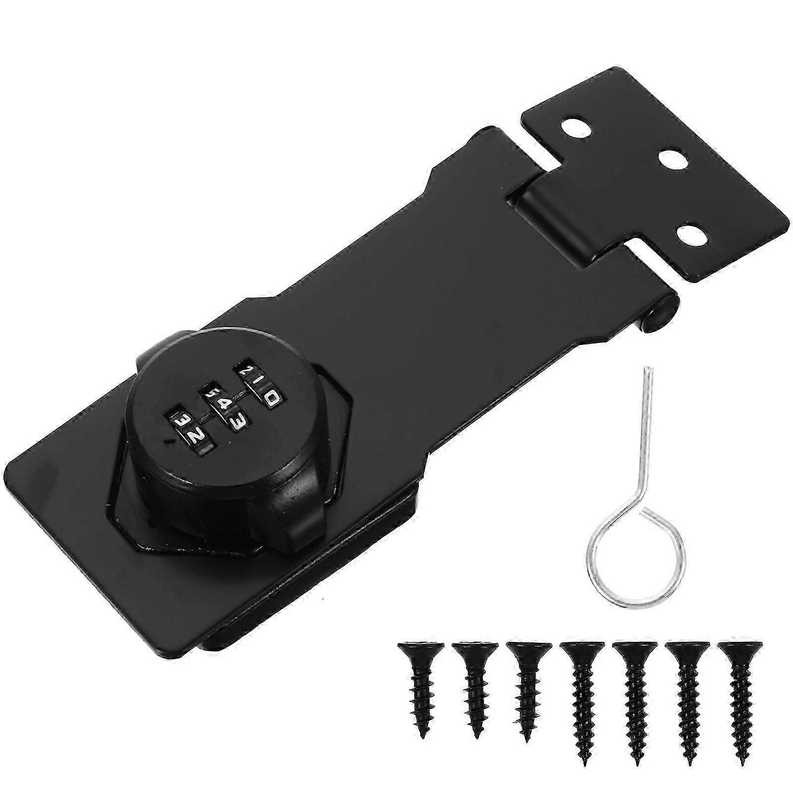 Combination Lock Cabinet Lock for Anti Theft Password Coded 5Pcs Set