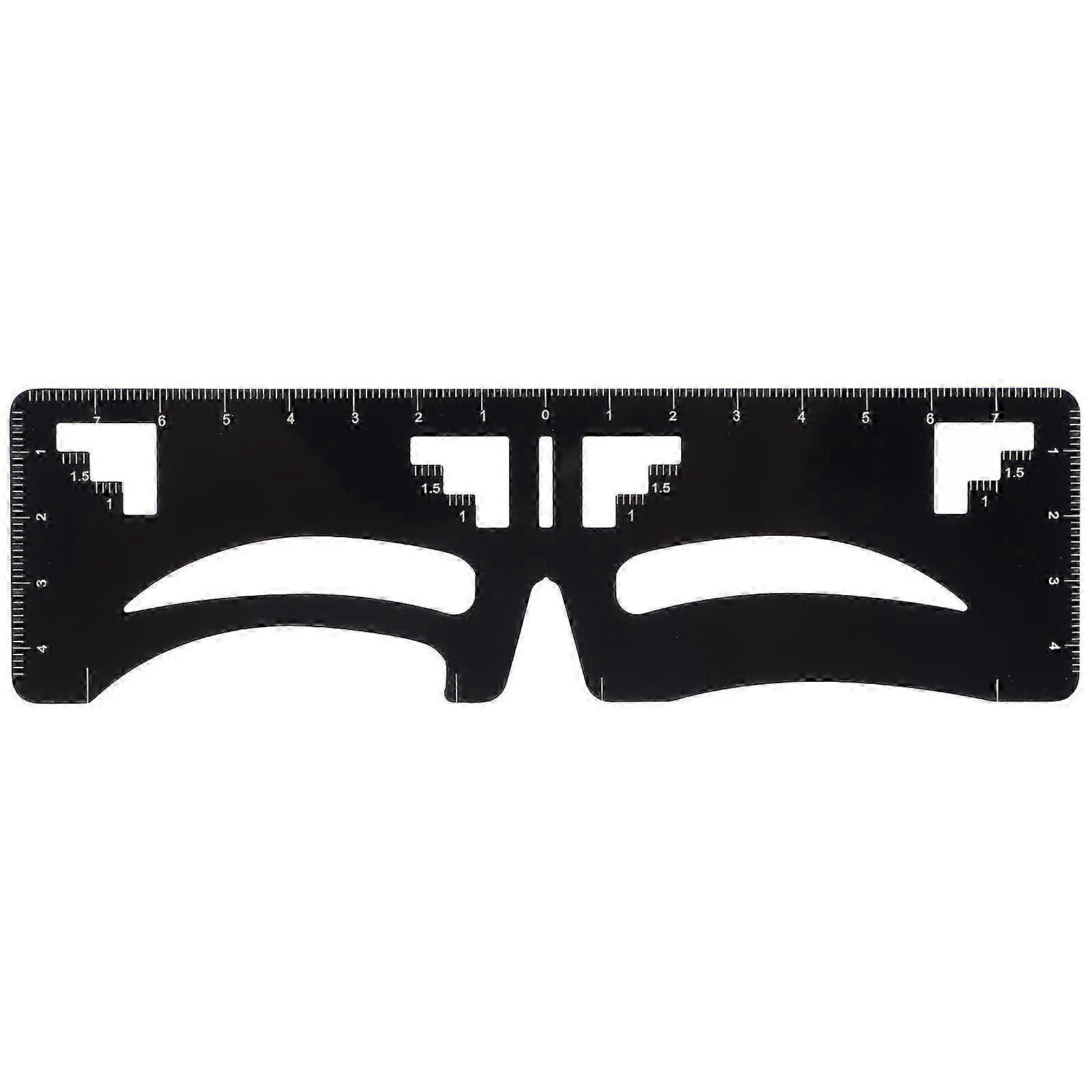 Women's Eyebrow Tool, Combining Ruler and Template, Effortless Usage