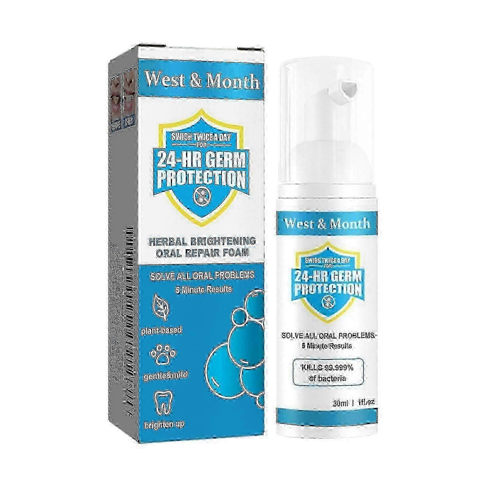 2026  Herbal Teeth Mousse Toothpaste Clean Oral Teeth Foam Toothpaste
