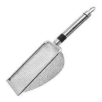 Pet Cleaning Metal Litter Scoop Pet Poop Shovel Ultra- Litter Cleaning3325