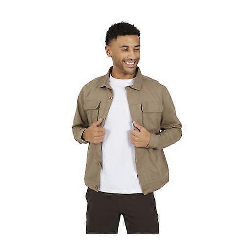Brave Soul Mens Collared Button-Down Jacket