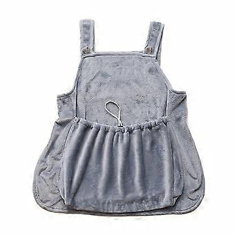 Soft Fleece Cat Harness: Winter & Summer Suitable, Machine Washable, No Battery, Fits Small to Large Breeds [MI]
