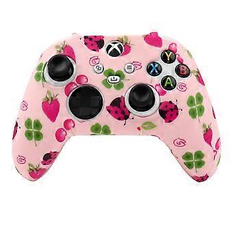 Soft Fruit Protective Case For Xbox Series S / X Controller Skin Silicone Gamepad Joystick Cover for XSX Video Games Accessories