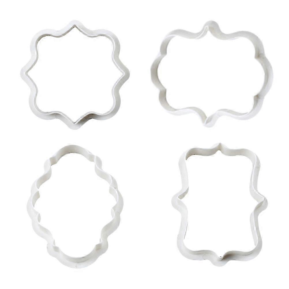 Food-Grade Plastic Cookie Cutters, 16-Piece Biscuit Cutter Set for Baking, Fondant, and Craft Projects