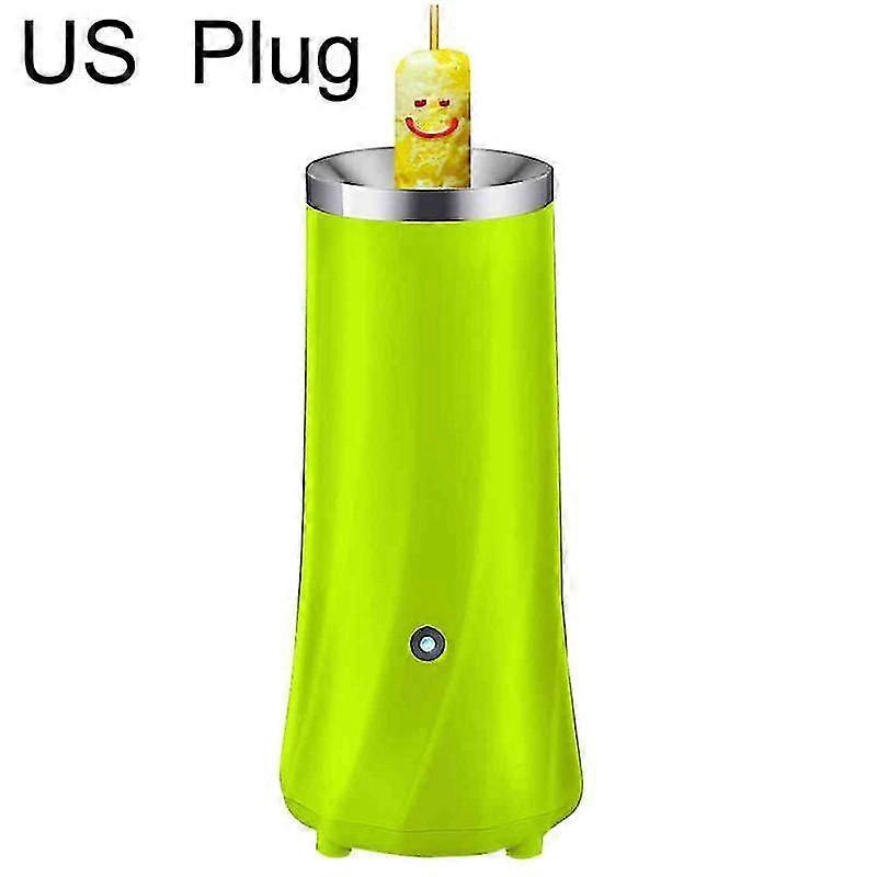 Electric Automatic Egg Roll Maker, Dual-Egg Capacity, Food-Grade PP & 304 Stainless Steel, Compact Omelette Cooking Tool for Breakfast