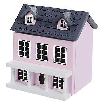 Casa em miniatura Modelo de casa de madeira minúscula Casa Modelo Decorativo Casa Adorável Mini Casa