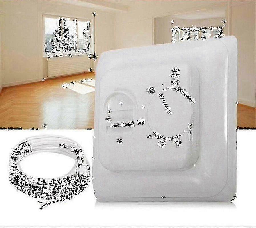 Electric Underfloor Heating Thermostat Control Switch + Sensor Cable