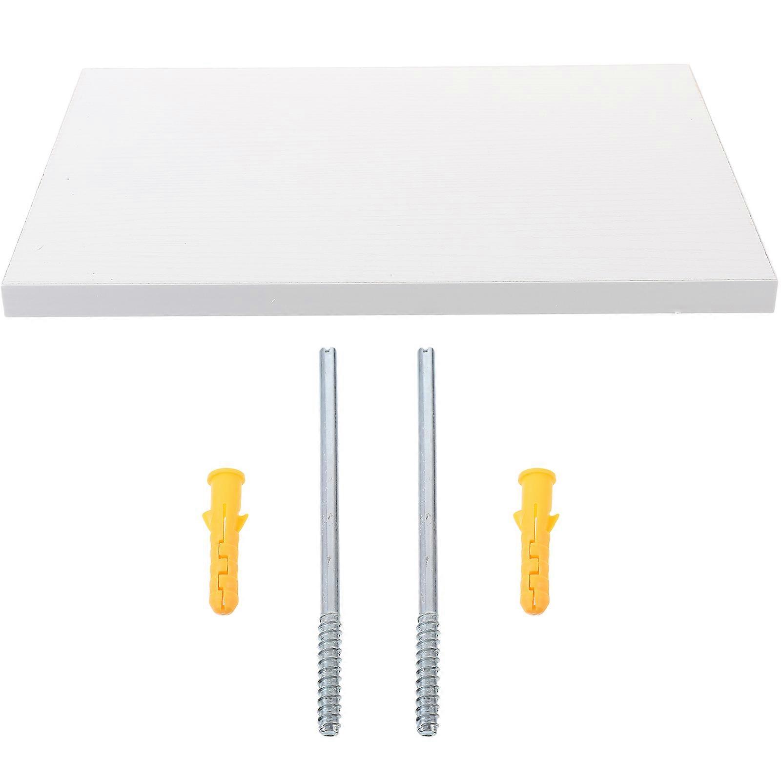 Household Wall-Mounted Shelf Heavy Duty Wall Floating Shelf Multi-Functional Rectangular Rack