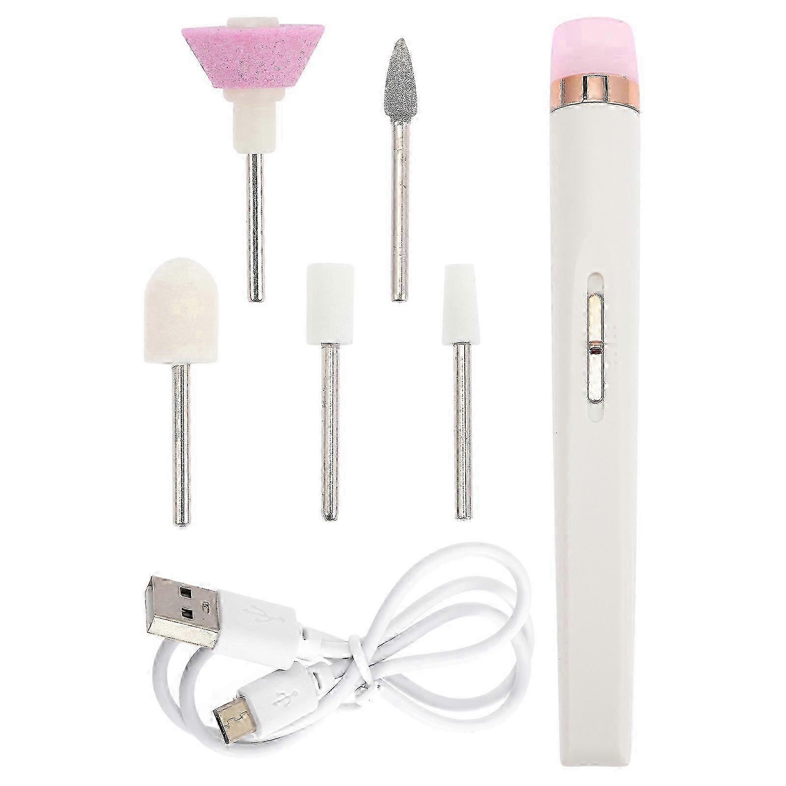 1 Set Nail Drill Kit Practical Nail Art Machine Kit Portable