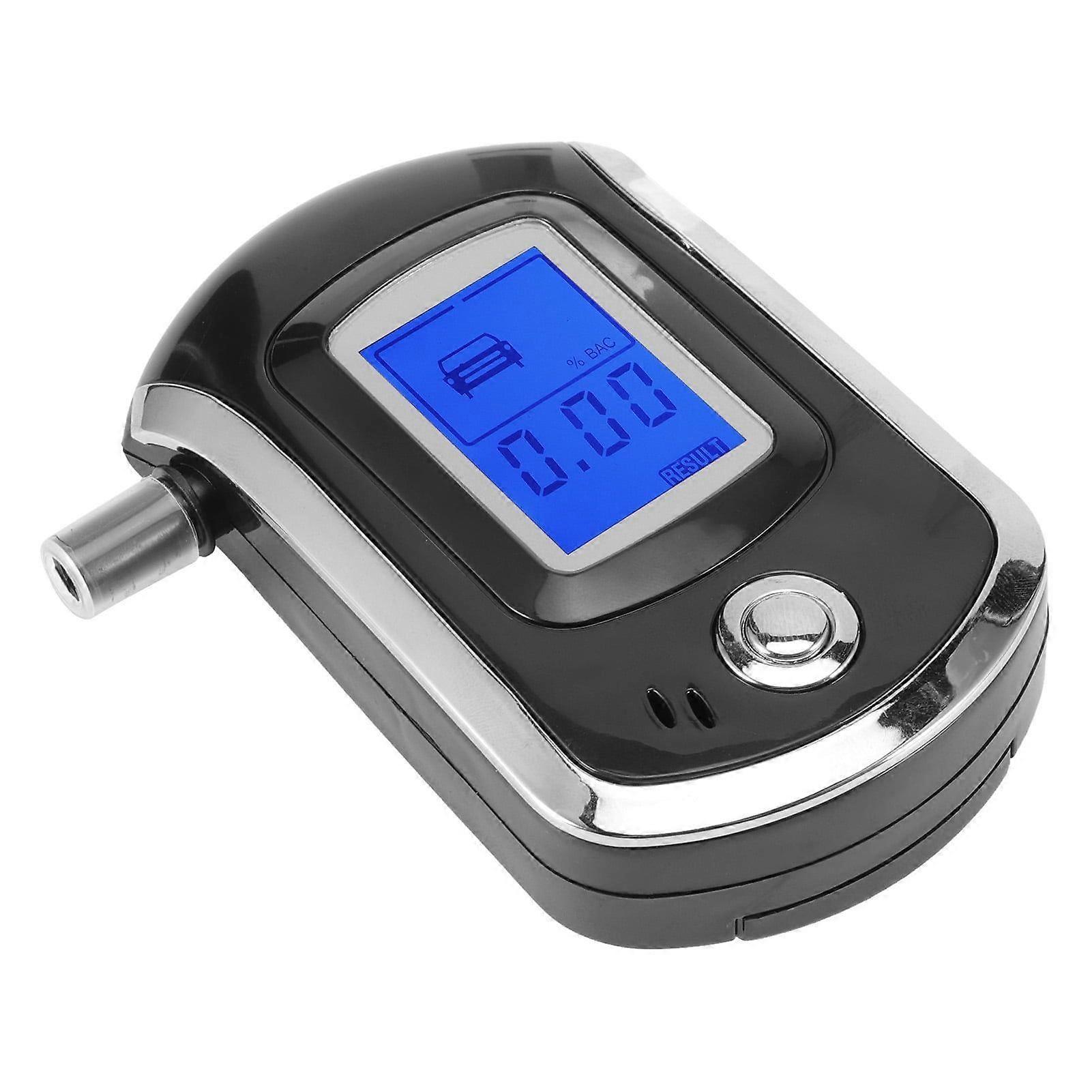 LCD digital alkometer mini bærbar blæsetype professionel alkometer