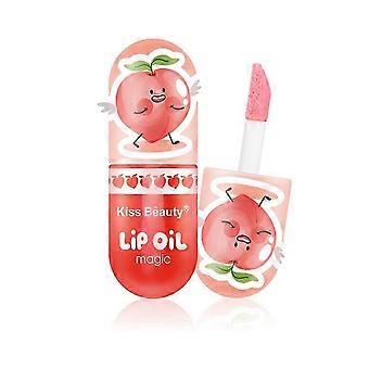 Peach Moisturizing Lip Gloss Peach Nourishing Lip Care Lip Oil Mini Capsule