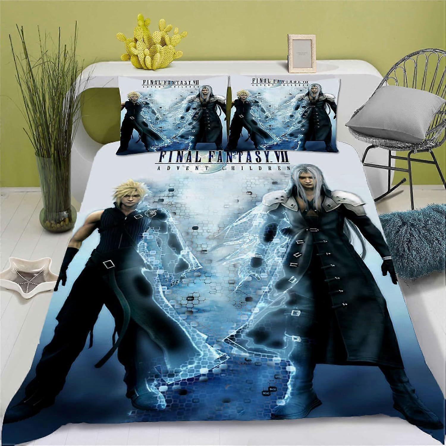 Final Fantasy Microvezel Dekbedovertrek Set met Ritssluiting