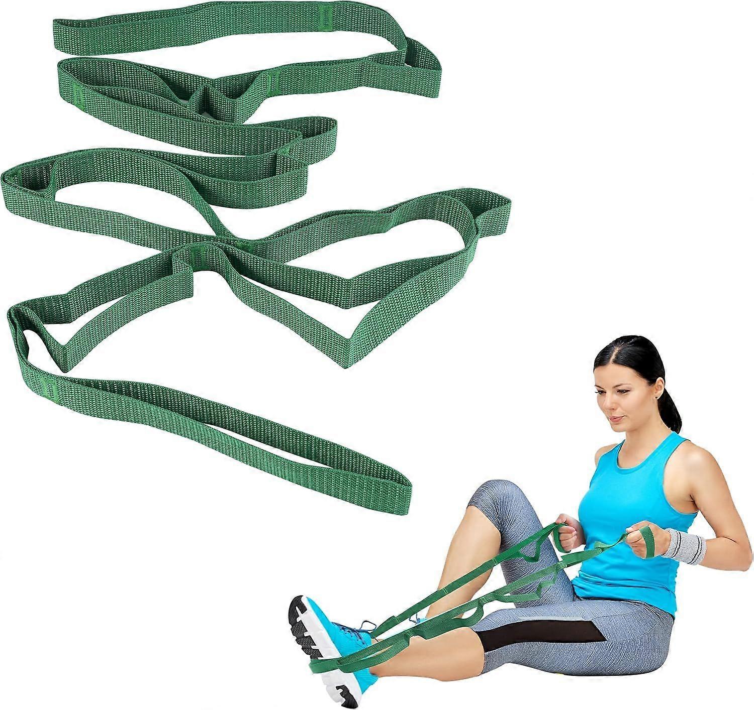 Green stretch belt