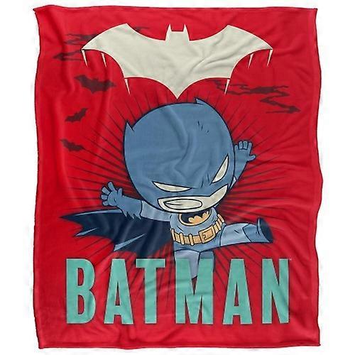 DC Super Friends Batman Leaping Blanket