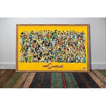 The Simpsons Character Collection Cartoon Jigsaw Puzzles FDN150