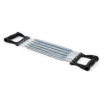 Chest Expander for Men Spring Arm Pull Bar Home Workout Equipment Adjustable Resistance with 5 Springs for Upper Body