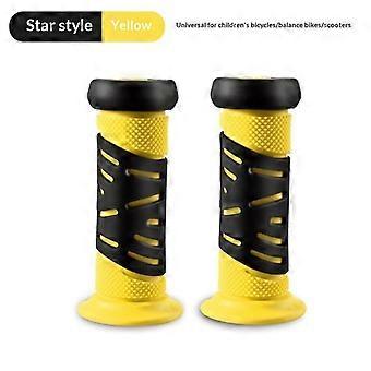 1 Pair Kids Bike Handlebar Grips Eco-Friendly Non-Slip Rubber Replacement for Toddler Tricycle Scooter Riding