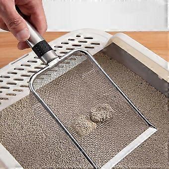 Cat Litter Scoop, Stainless Steel for Household Pet Waste and Kitter Cleanup