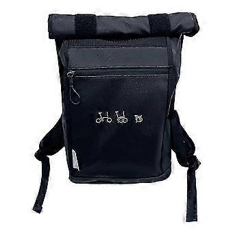 Bicycle Front Bag Backpack with Stand Holder compatible with Brompton 3SIXTY Folding Bicycle Backpack Accessories FC