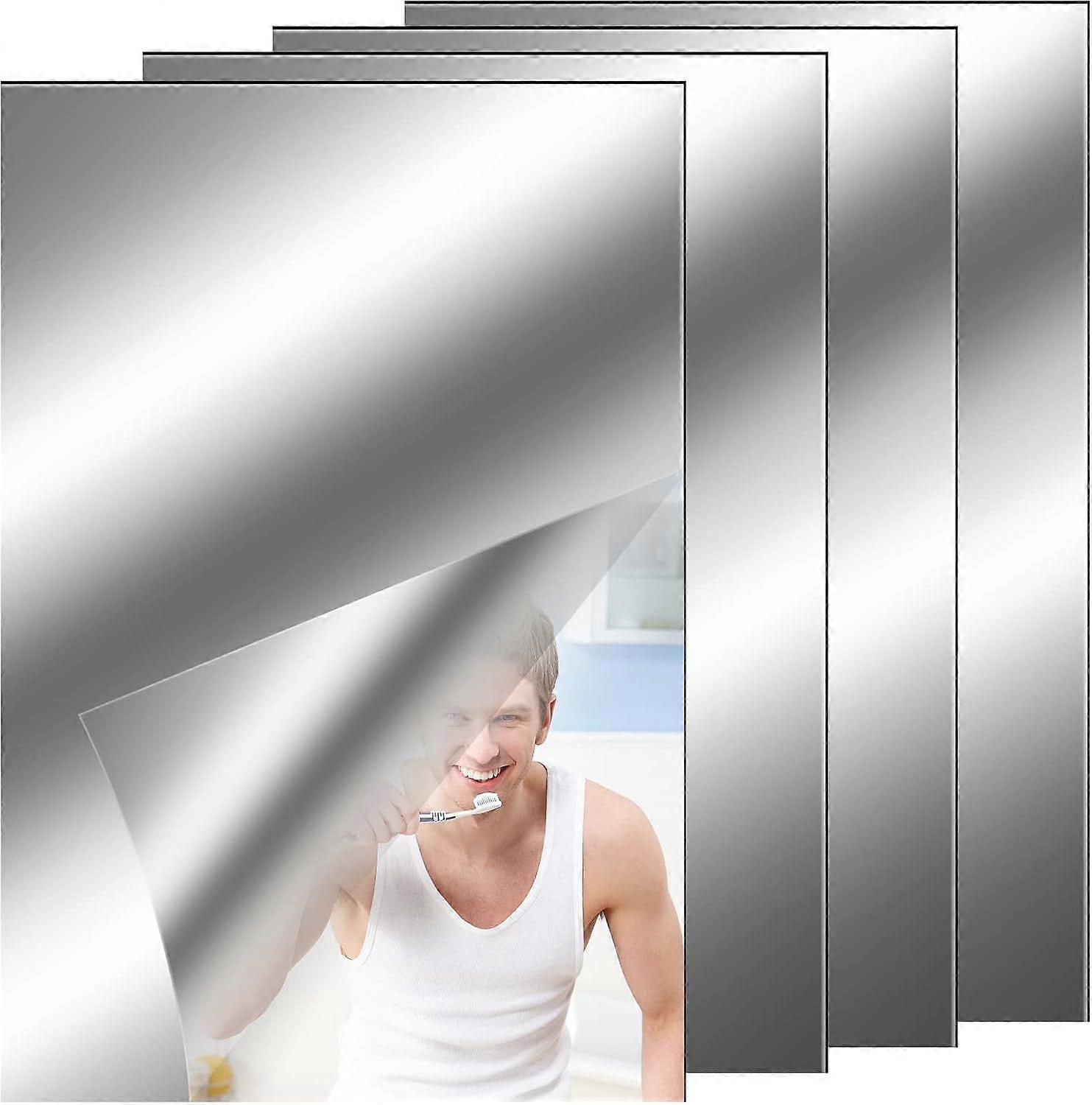 Frameless Flexible Waterproof Mirror Tiles